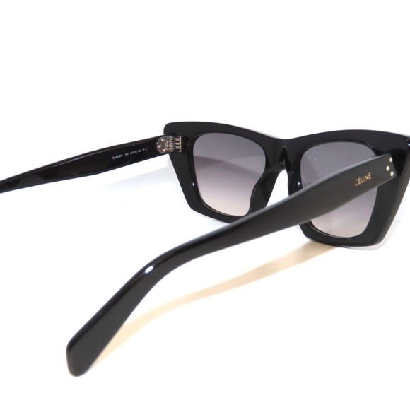 Celine CL40187I 01F 51 Black Grey Smoke  Gradient Sunglasses 40187I - Picture 5 of 7